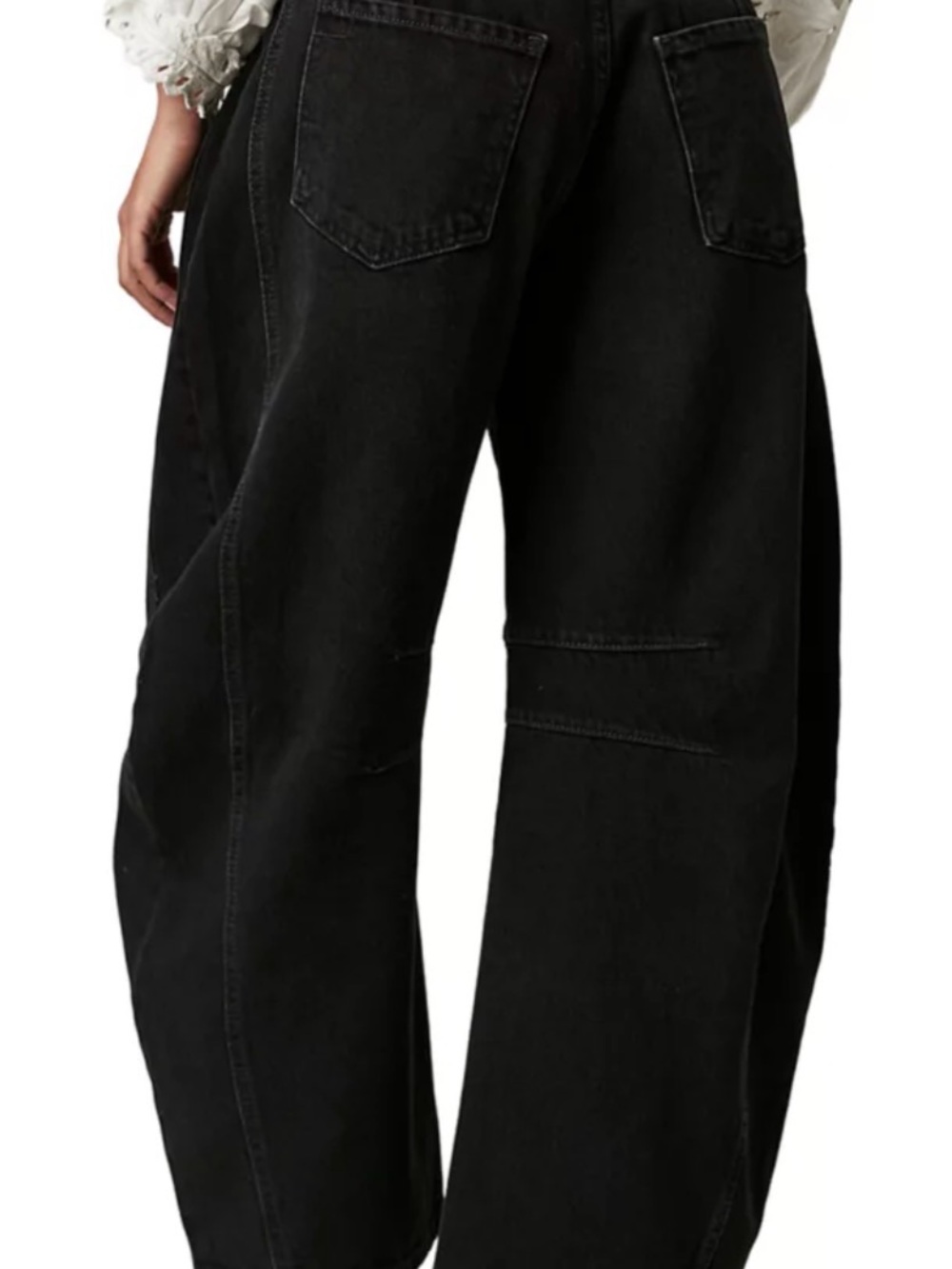 NWOT We The Free Barrel Jeans 
Size 30
Black - Picture 7 of 9